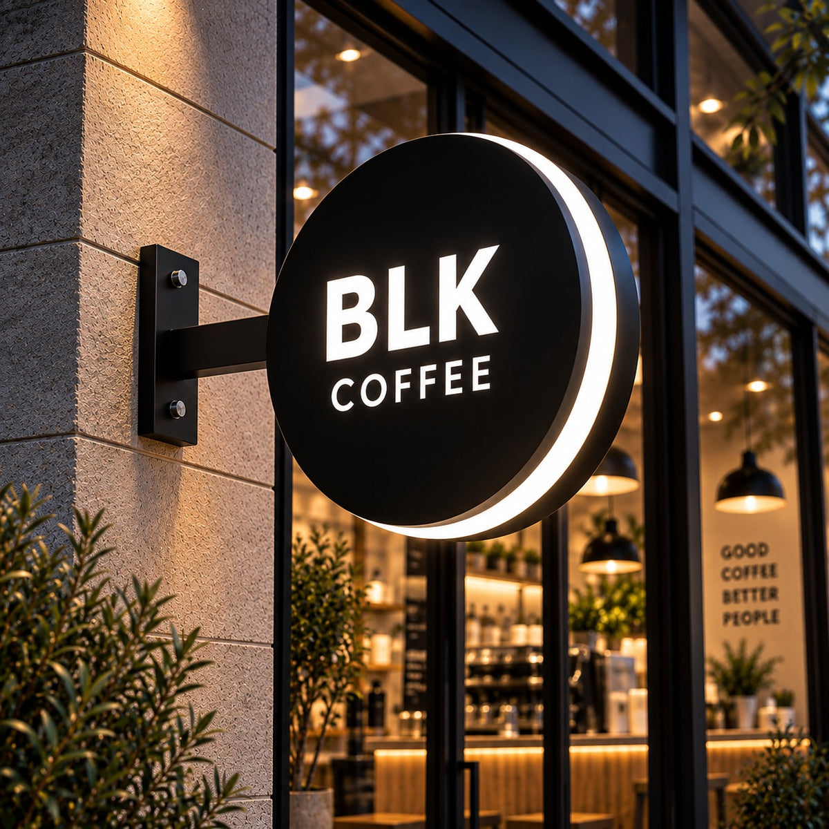 Custom LightBox Sign – Personalized LED Logo & Business Sign