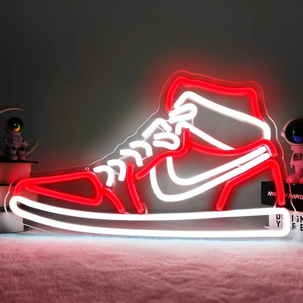 Nike Air Jordon Neon Sign