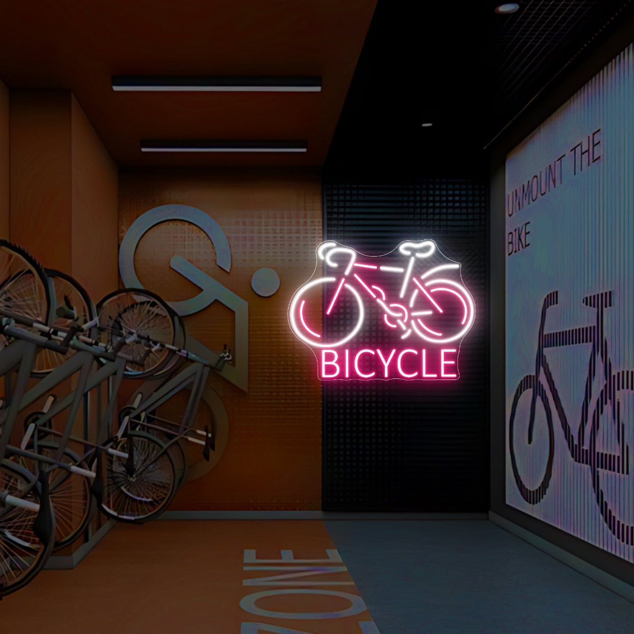 Bicycle Neon Sign