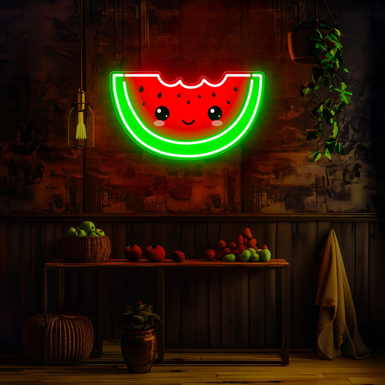 Watermelon UV Neon Sign