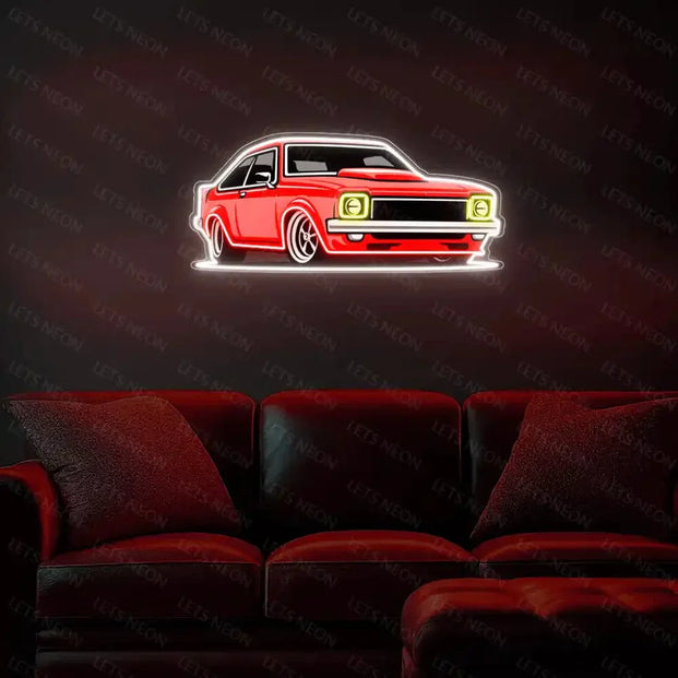 Car UV Neon Sign Lets Neon