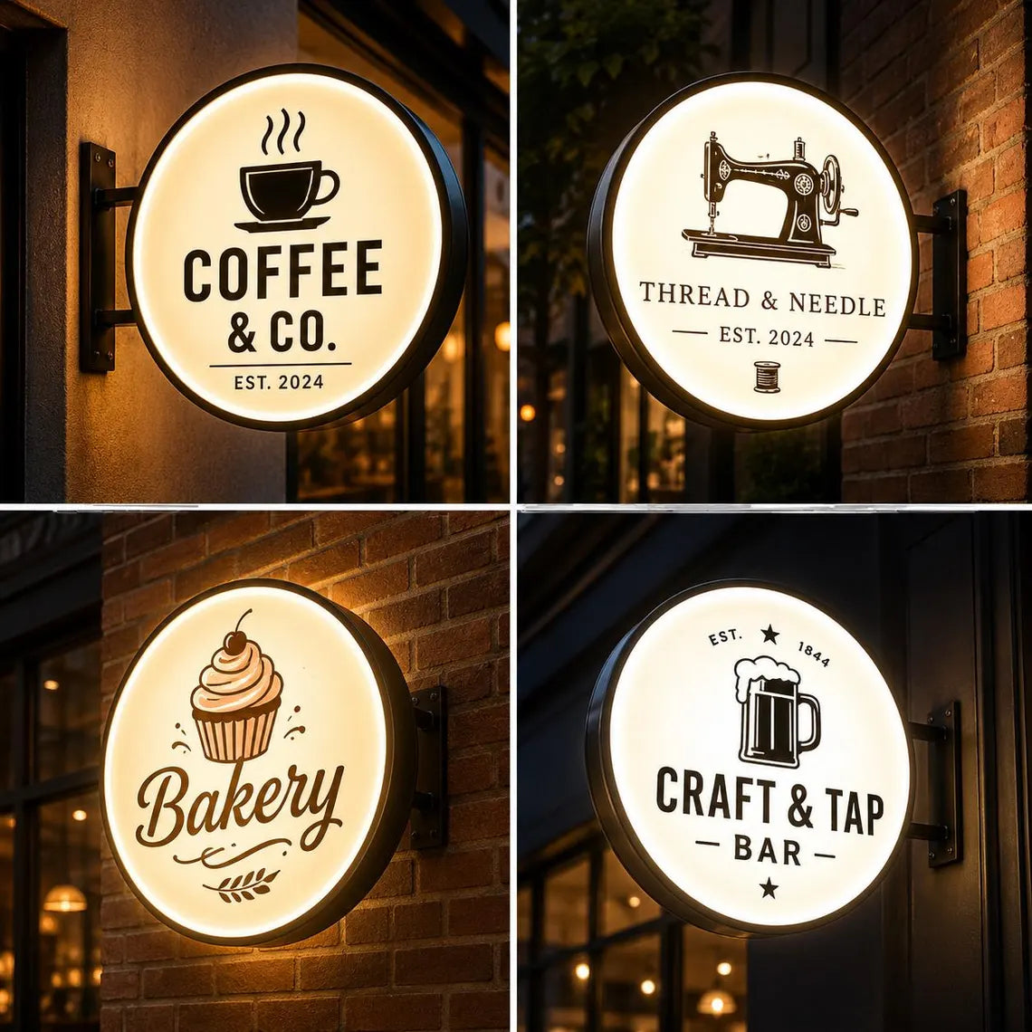 Custom LightBox Sign – Personalized LED Logo & Business Sign