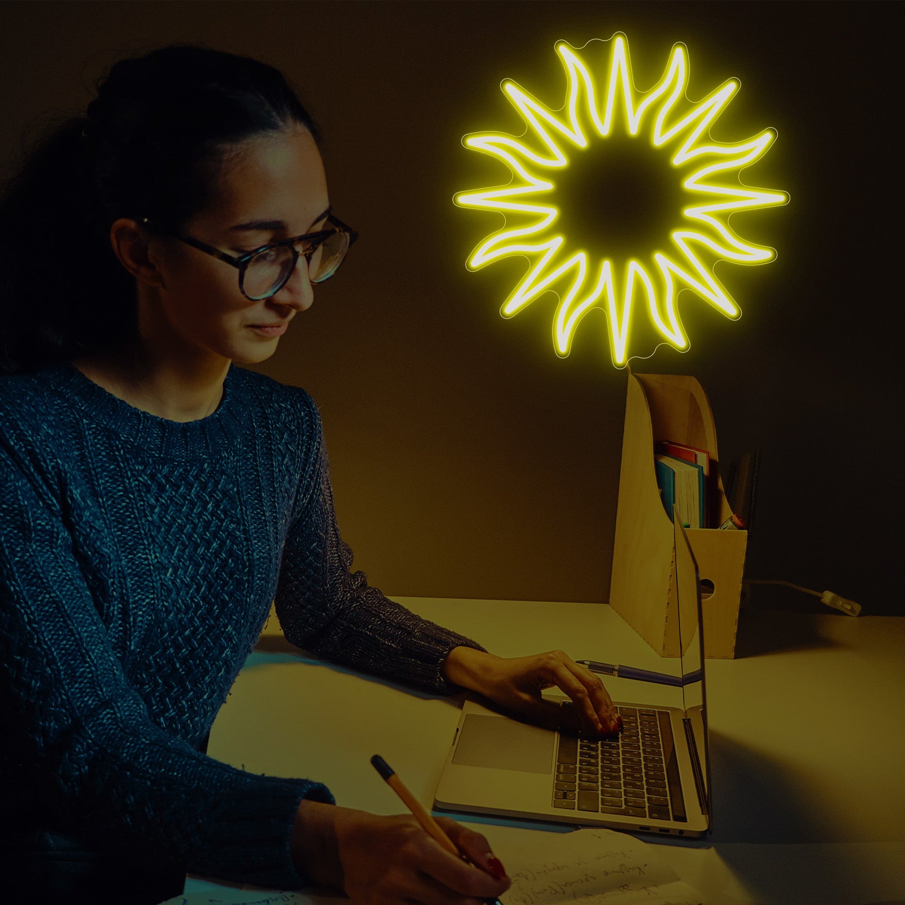 Sun Neon Sign