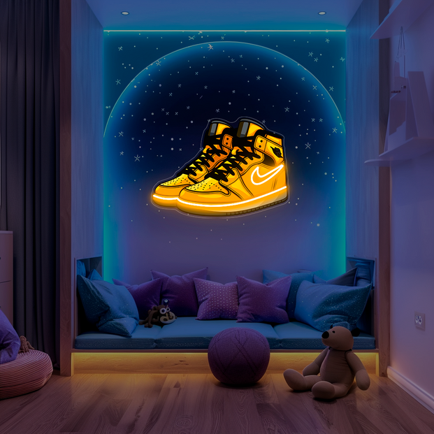 Shoe UV Neon Sign