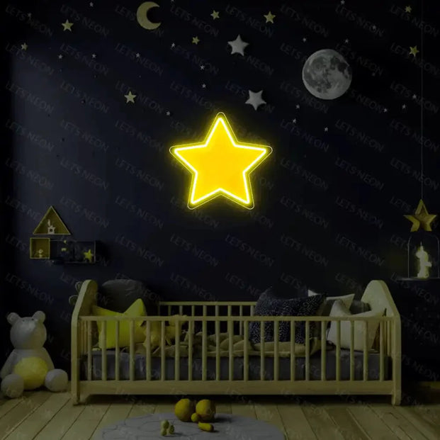 Star UV Neon Sign Lets Neon