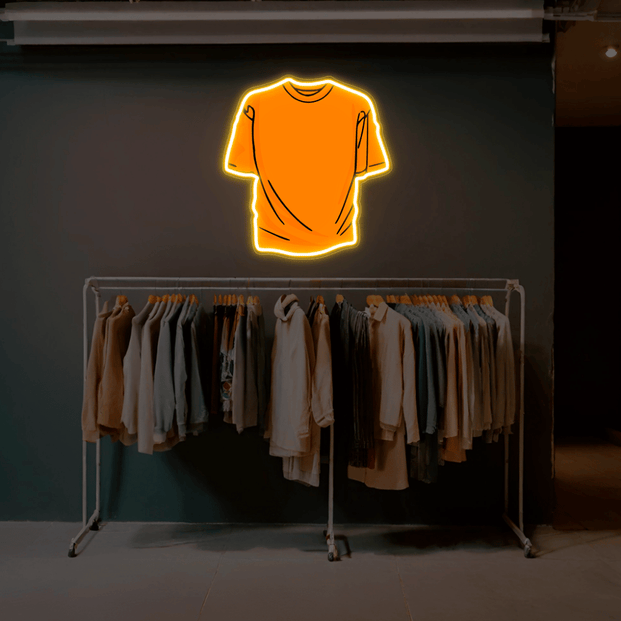 Shirt UV Neon Sign